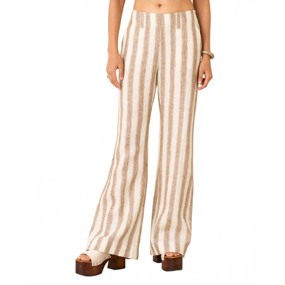 NEW ALIX OF BOHEMIA charlie stripe pant in desert